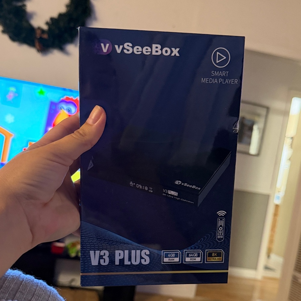 V3 Plus Smart Media Player - Blue